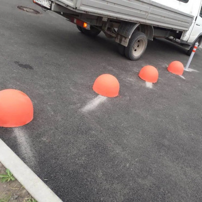 Бетонная полусфера #2