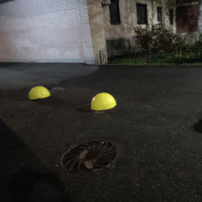 Бетонная полусфера #2