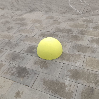 Бетонная полусфера #1