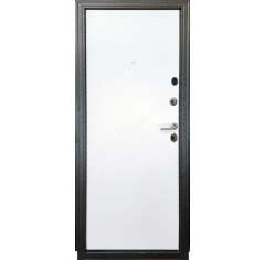 Входная дверь LS88, Ясень белый, 860x2050, левое