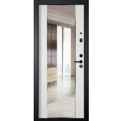 Входная дверь LS21, Ясень белый, 960x2050, левое