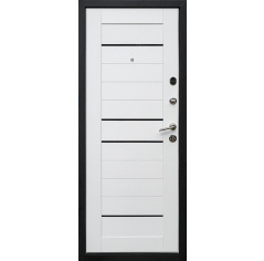 Входная дверь LS23, Ясень белый, 860x2050, правое