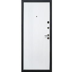 Входная дверь LS78, Ясень белый, 960x2050, правое