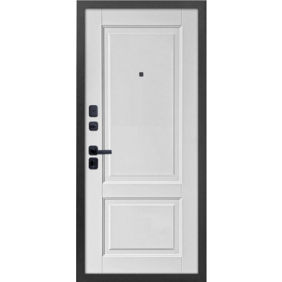 Входная дверь Брест, Белый матовый, 860/2050, правое #2