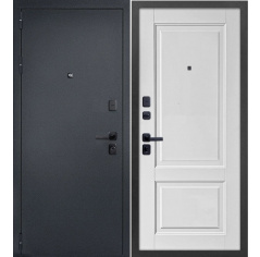 Входная дверь Брест, Белый матовый, 960/2050, правое