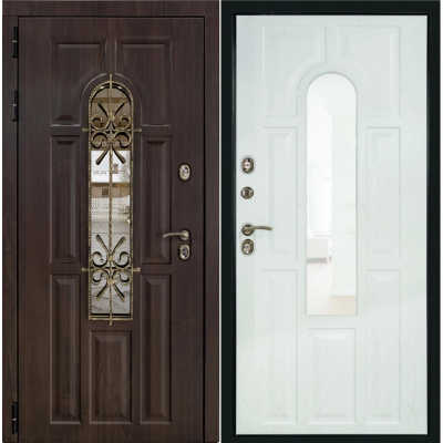 Входная дверь Лион Термо Альберо браш, 960/2050, правое #1