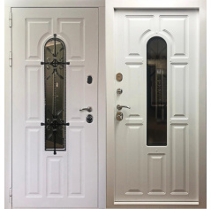 Входная дверь Лион Термо Белый, 860/2050, правое