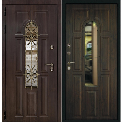 Входная дверь Лион Термо Темный орех, 960/2050, правое #2