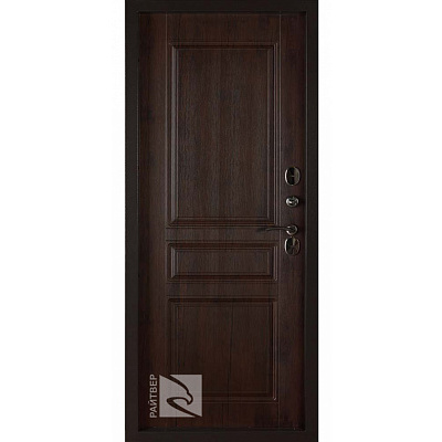 Входная дверь Сибирь Термо Тиковое дерево, 980x2080, левое #1