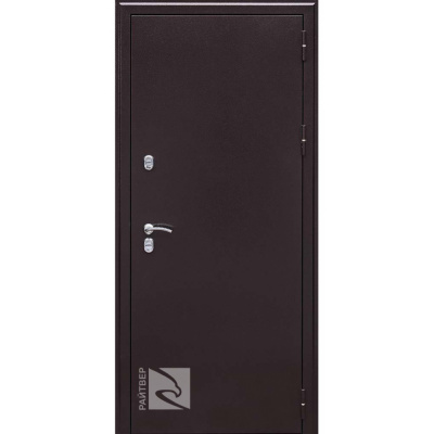 Входная дверь Термо К Дуб беленый, 860x2050, правое #2