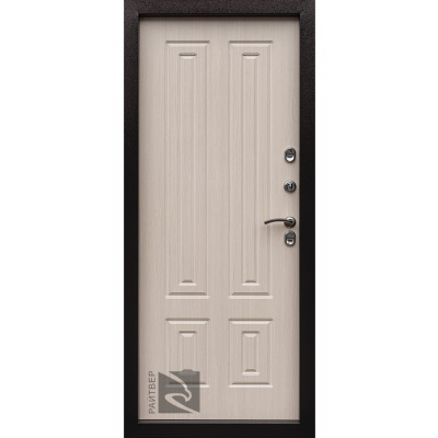 Входная дверь Термо К Дуб беленый, 980x2080, правое #1