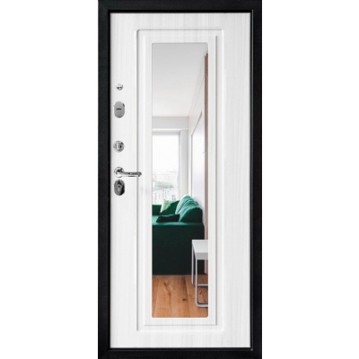 Входная дверь Форпост 75 Зеркало, 960/2050, правое #2