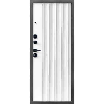 Входная дверь Форпост Монблан белый софт, 860/2050, правое #2