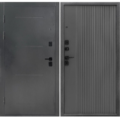 Входная дверь Форпост Монблан серый софт, 860/2050, правое