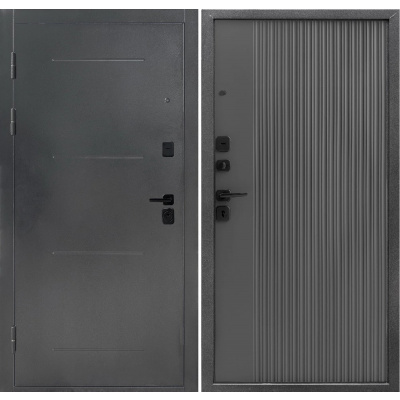 Входная дверь Форпост Монблан серый софт, 960/2050, правое #1