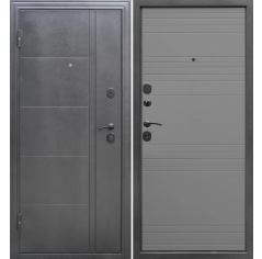 Входная дверь Форпост Олимп светло-серый софт, 960/2050, левое