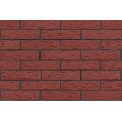 Кирпич лицевой керамический ЛСР пустотелый винный 1 NF рустик