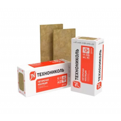 Плита минераловатная ТЕХНОНИКОЛЬ Техноруф Н Проф 1200х600х50 мм, 6 шт #1
