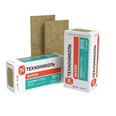 Плита минераловатная ТЕХНОНИКОЛЬ Технофас Коттедж 1200х600х80 мм, 3 шт #1