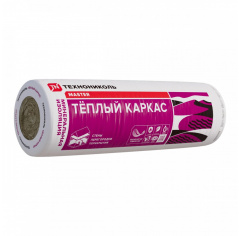 Мат минераловатный ТЕХНОНИКОЛЬ 37 RN Тёплый каркас, 4100x1220x50 мм, 10,004 м2