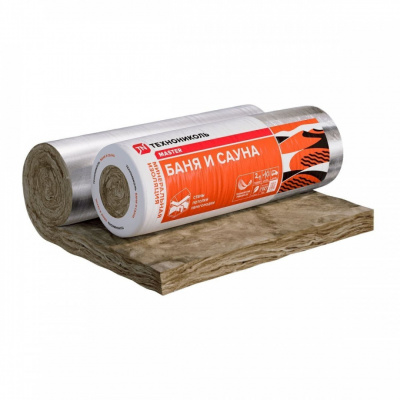 Мат минераловатный ТЕХНОНИКОЛЬ 40 Ralu Баня и сауна, 12500x1200x50 мм, 15 м2 #2