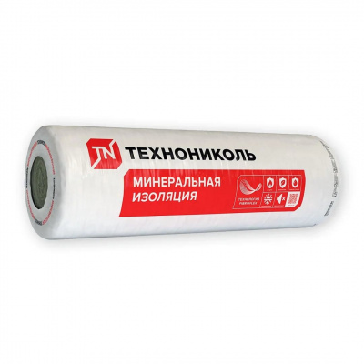 Мат минераловатный ТЕХНОНИКОЛЬ 40 RAlu Фольга ПРОФ, 9000x1200x100 мм, 10,8 м2 #1