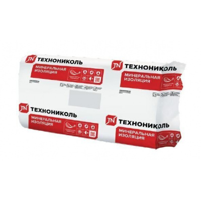 Плита минераловатная ТЕХНОНИКОЛЬ 33 PN Фасад ПРОФ, 1200x600x50 мм, 14,4 м2 #1