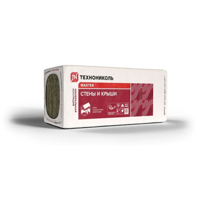 Плита минераловатная ТЕХНОНИКОЛЬ 34 PN Стены и крыши ПРОФ, 1200x600x150 мм, 5,76 м2 #1