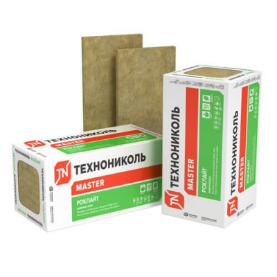 Каменная вата ТЕХНОНИКОЛЬ Роклайт 1200х600х50 мм, 12 шт #1