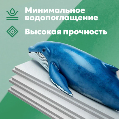 Экструзионный пенополистирол (XPS) ТЕХНОНИКОЛЬ Carbon Eco 1180х580х50 мм, 8 шт #2