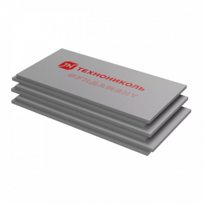 Экструдированный пенополистирол (XPS) 250 ТЕХНОПЛЕКС Фундамент 1180х580х100 мм, L-кромка, 4 шт #3