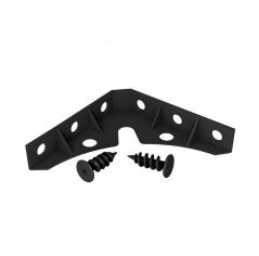 Крепеж для теплоизоляции угловой с винтами (5 углов, 30 винтов)