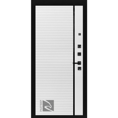 Входные двери Piano - Белый софт #2