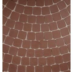 Брусчатка коричневая 