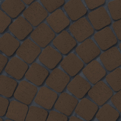 Брусчатка коричневая 