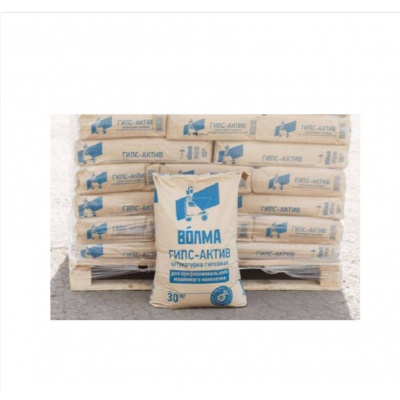 Штукатурка гипсовая Волма Гипс-Актив, белая, 30 кг #2