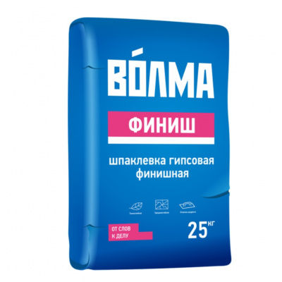Шпаклевка гипсовая финишная Волма Финиш, 20 кг #1