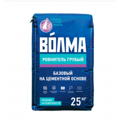 Напольная смесь цементная Волма Ровнитель грубый, 25 кг