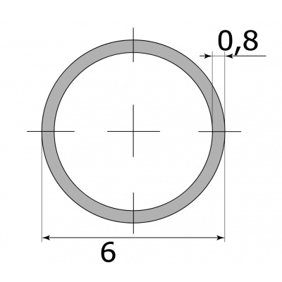 Трубы холоднодеформированные 6х0.8 #2