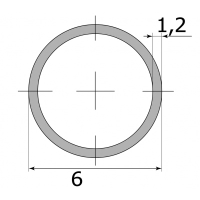 Трубы холоднодеформированные 6х1.2 Ст20 #2
