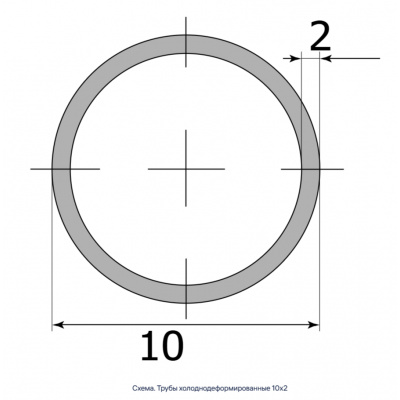 Трубы холоднодеформированные 10х2 #2
