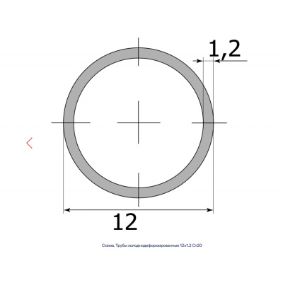 Трубы холоднодеформированные 12х1.2 Ст20 #2