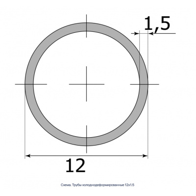 Трубы холоднодеформированные 12х1.5 #2