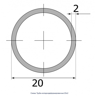 Трубы холоднодеформированные 20х2 #2
