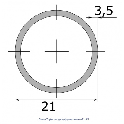 Трубы холоднодеформированные 21х3.5 #2