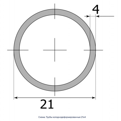 Трубы холоднодеформированные 21х4 #2