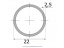 Трубы холоднодеформированные 22х2.5 ##2