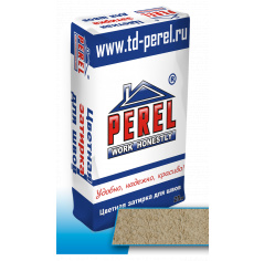 Бежевая цветная затирочная смесь Perel RL, 25 кг
