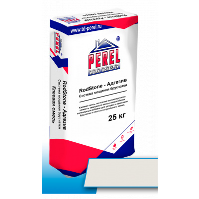 Perel «RodStone - Адгезив», белый, 25 кг #1