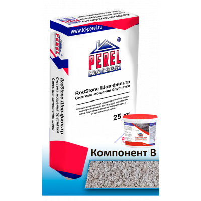 Perel «RodStone Шов-фильтр», белый, 25 кг #1